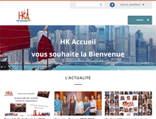 Tablet Screenshot of hkaccueil.com